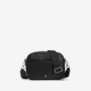 Bandolera Efecto Piel Negra