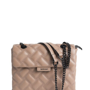 Bolso Acolchado Con Asa Cadenas