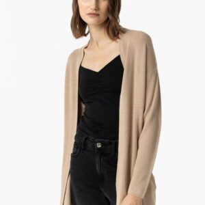 Cárdigan de Punto Fino Beige