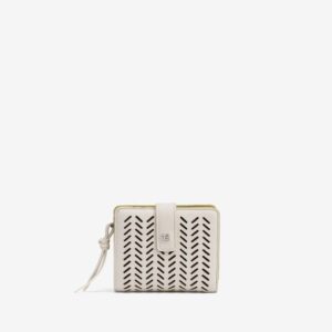 Monedero Diseño Perforado Abedul