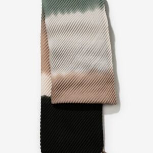 Fular Con Borlones Multicolor