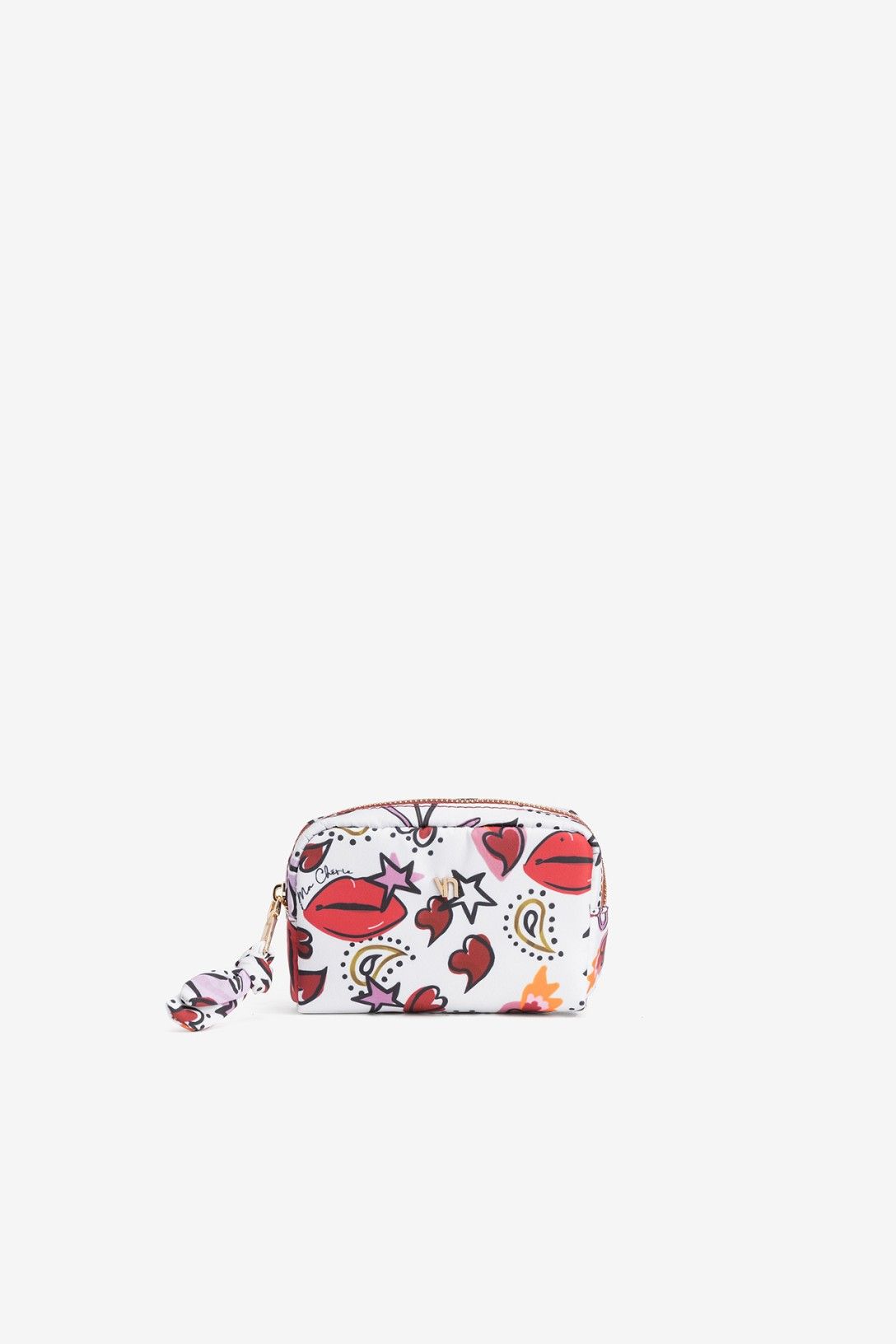 Porta Monedas Estampado Corazones