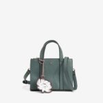 ¡Agotado! Bolso Con Detalle Floral Colgante Verde