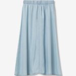 Falda Lyocell Midi Tejido Ligero