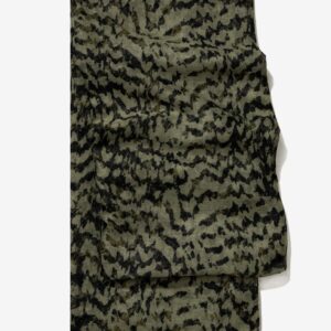 Fular Bicolor Estampado Ondas