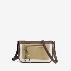 Bandolera Tricolor Con Departamento Exterior