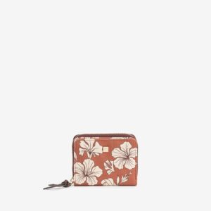 Monedero-Billetero-Tarjetero Estampado Floral